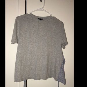 Topshop open back tee